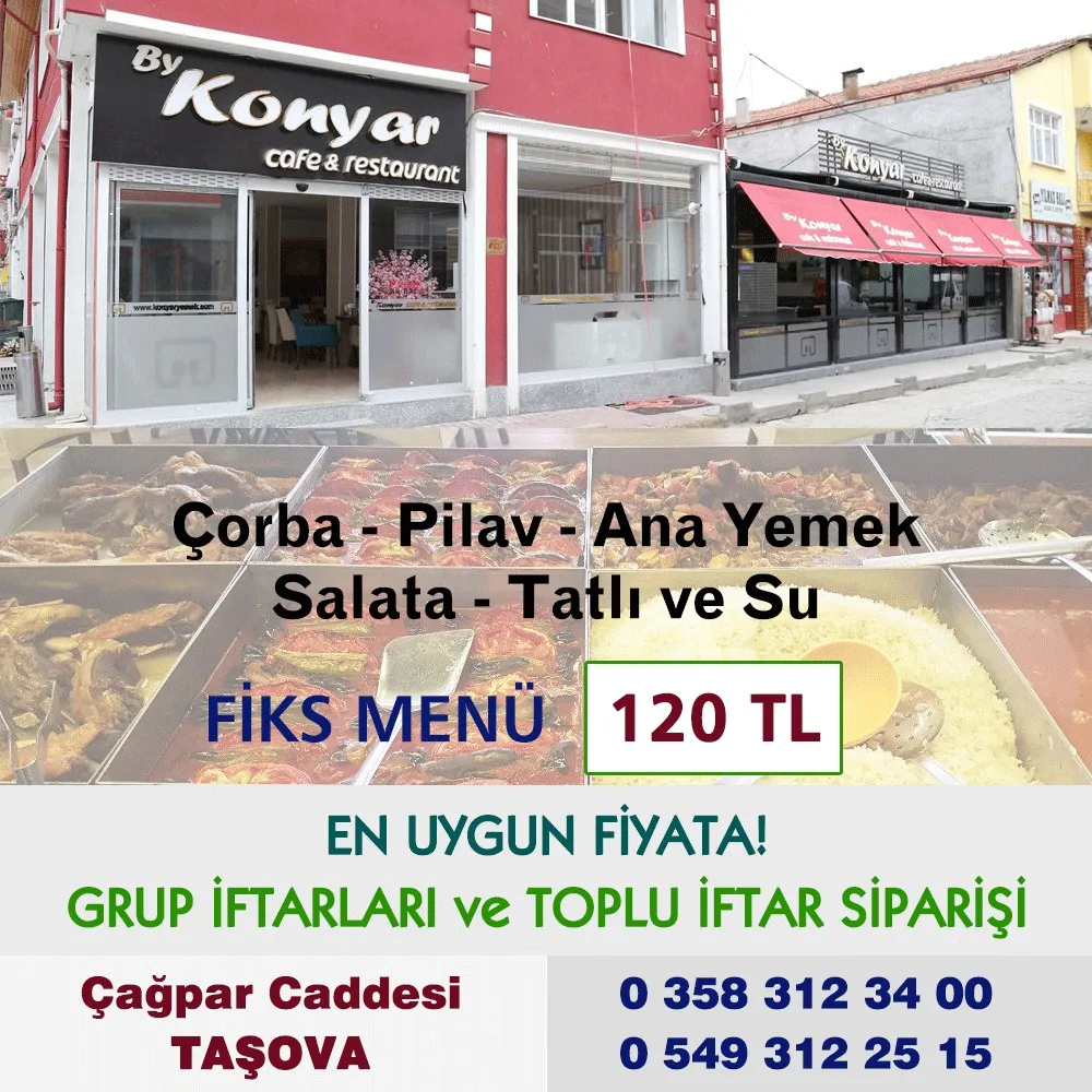 Konyar Cafe & Restaurant - Taşova Amasya