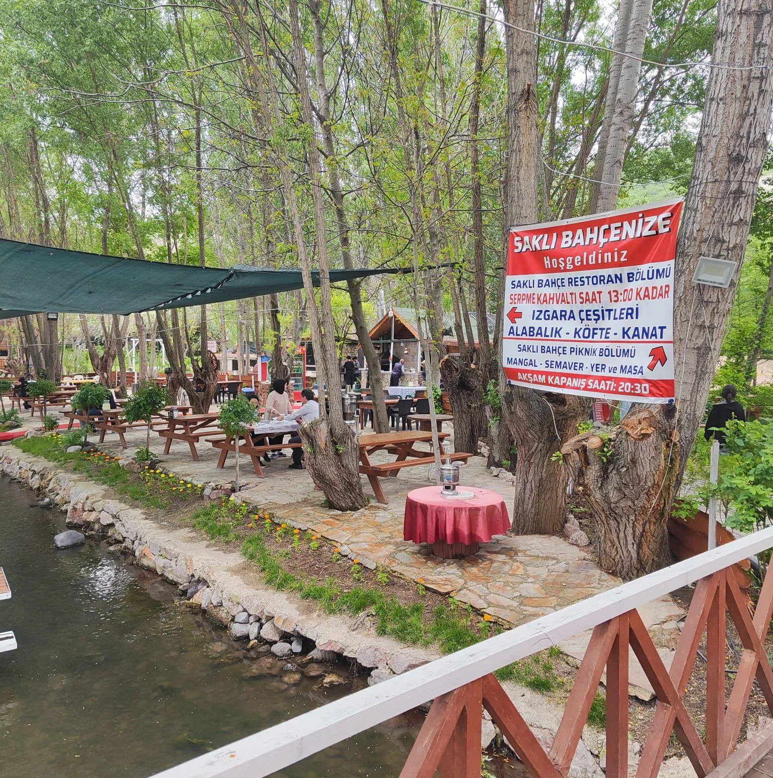saklı bah&ccedil;e restoran ayaş - Ayaş Ankara