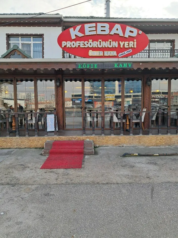 Kebap Profes&ouml;r&uuml;n&uuml;n Yeri &Ouml;mer Kaya - Pursaklar Ankara