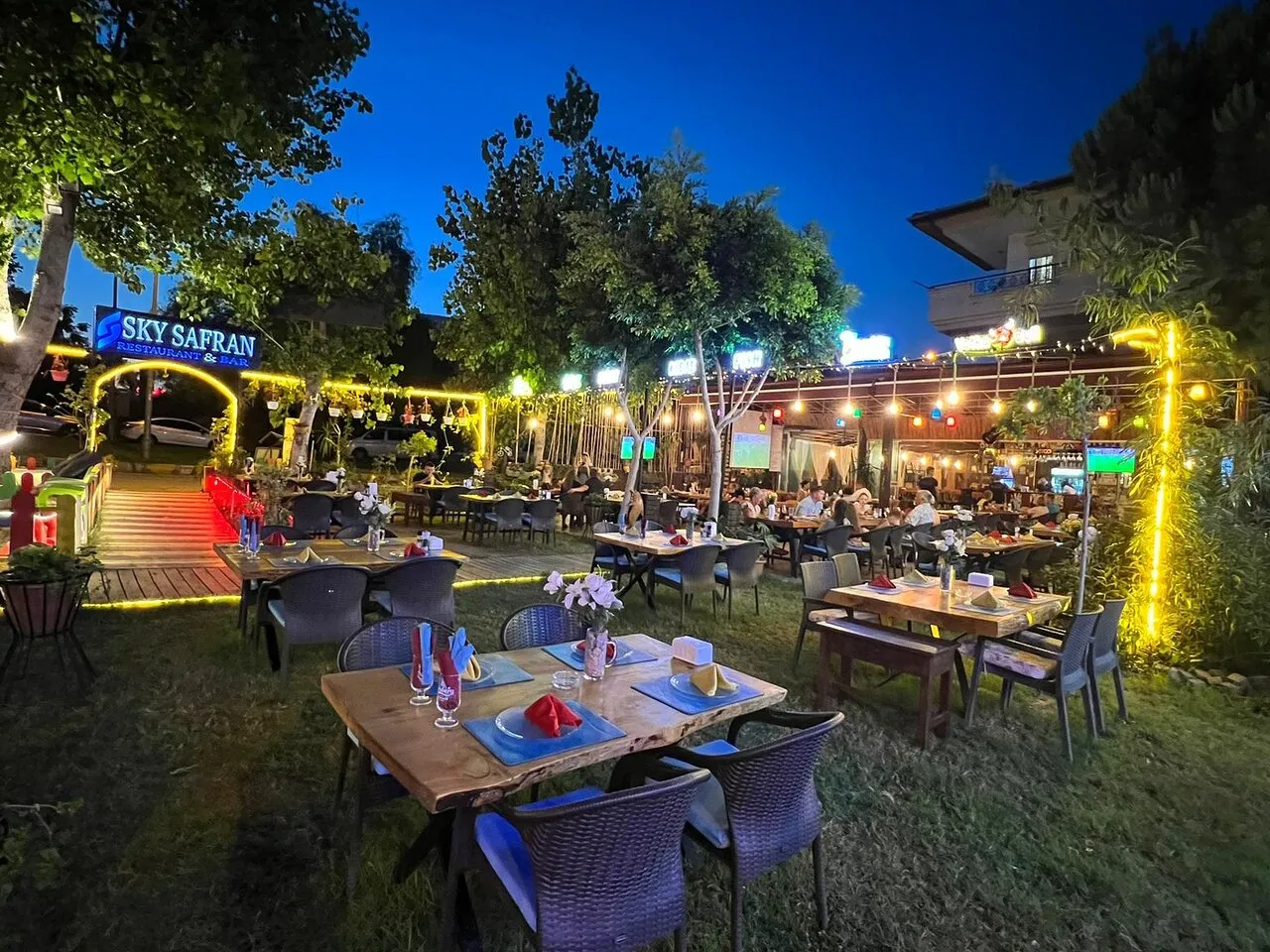 Sky Safran restaurant bar - Manavgat Antalya