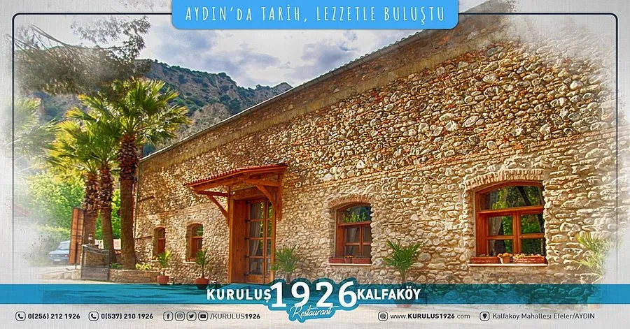 Kuruluş 1926 Kalfak&ouml;y - Efeler Aydın