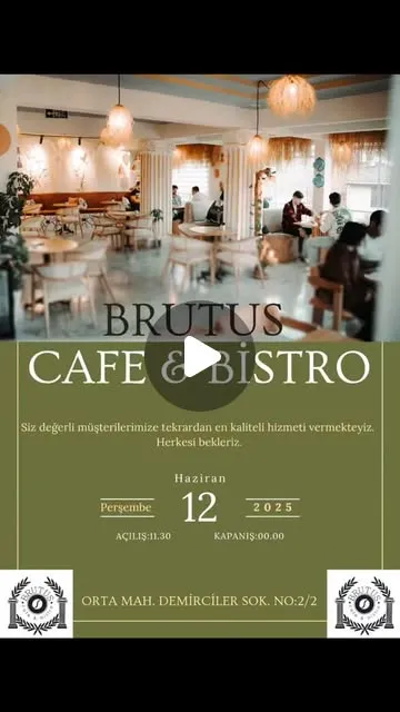Brutus Cafe & Bistro - Merkez Bartin