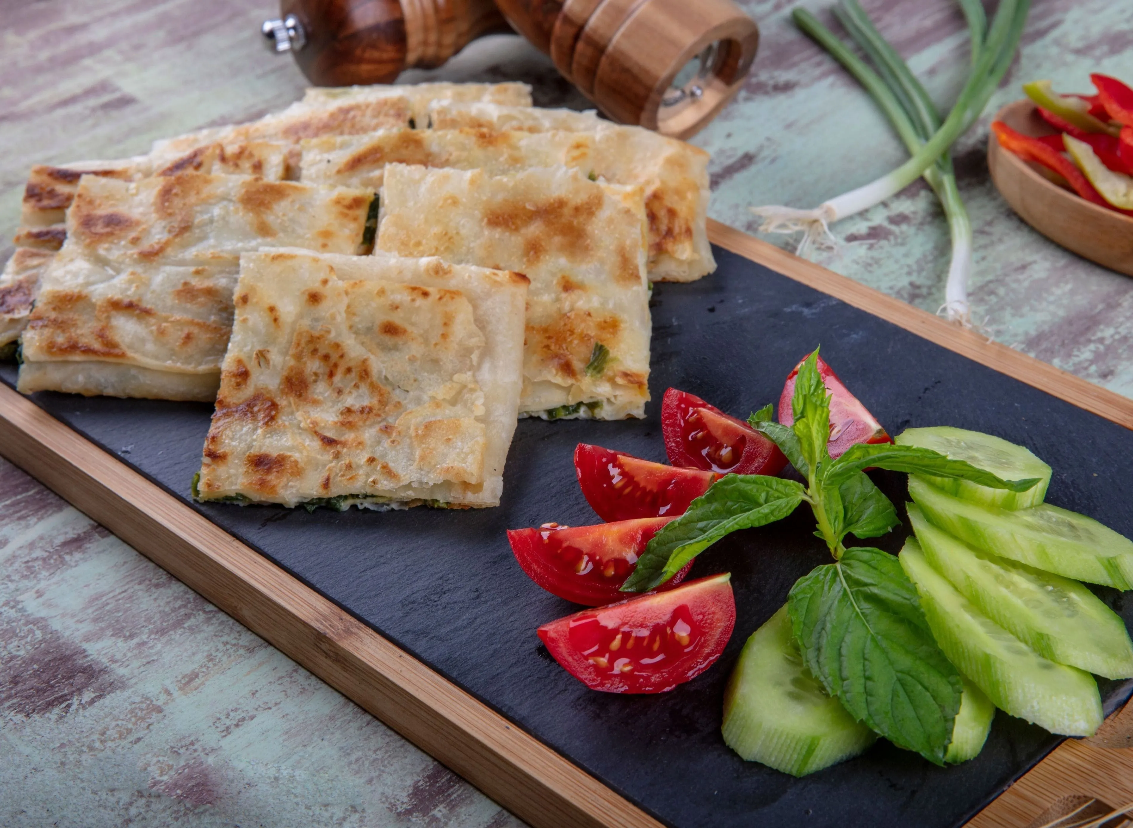 KÖYÜM GÖZLEME (kahvaltı saç kavurma yayık ayran) - Çavdır Burdur