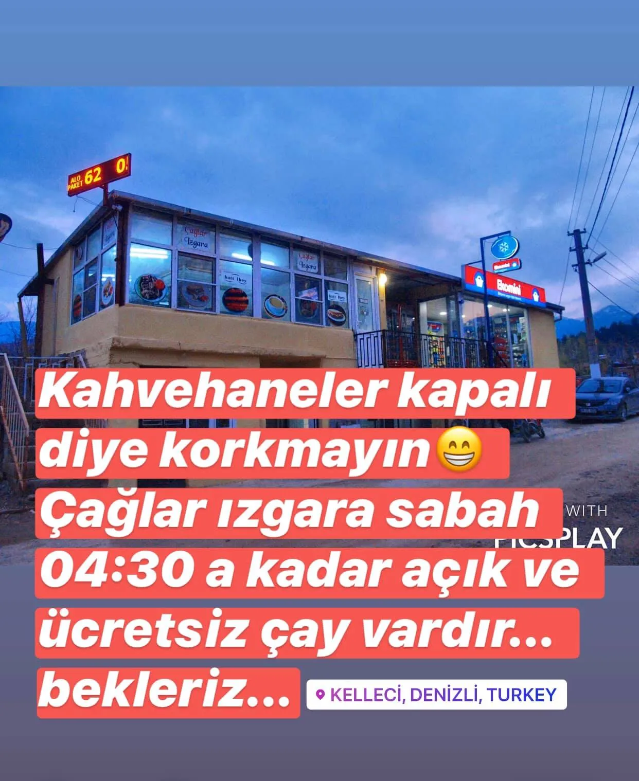 &Ccedil;ağlar ızgara - Babadağ Denizli
