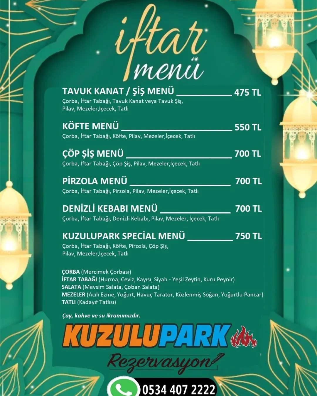 Kuzulu Park - Sarayk&ouml;y Deni̇zli̇