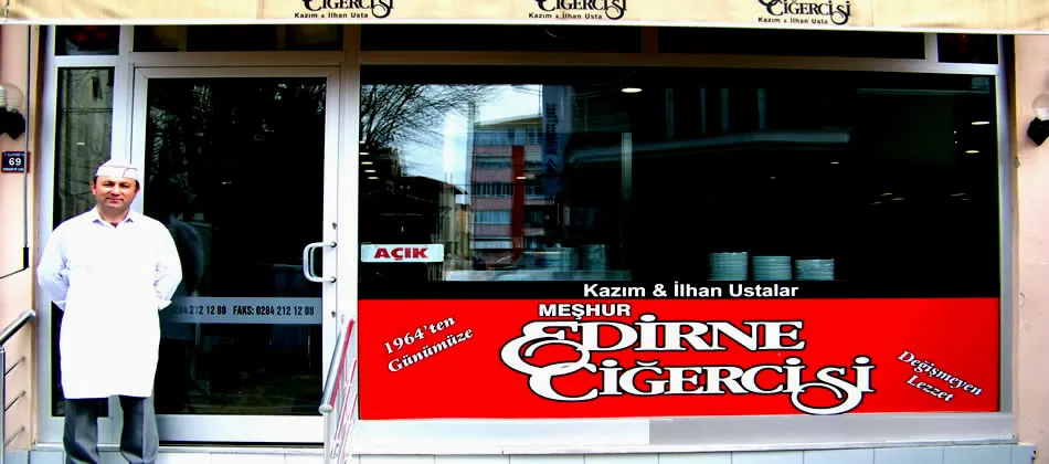 Meşhur Edirne Ciğercisi Kazım ve İlhan Usta - Edi̇rne