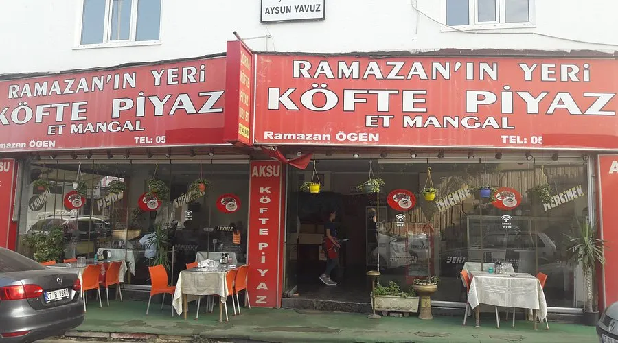 Aksu kofte piyaz Ramazan'ın Yeri - Aksu Isparta