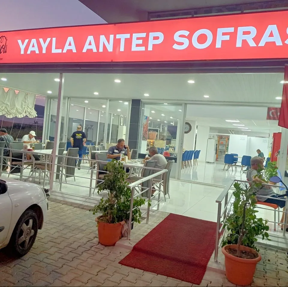 Yayla restaurant.. Antep sofrası - Bozyazı Mersin