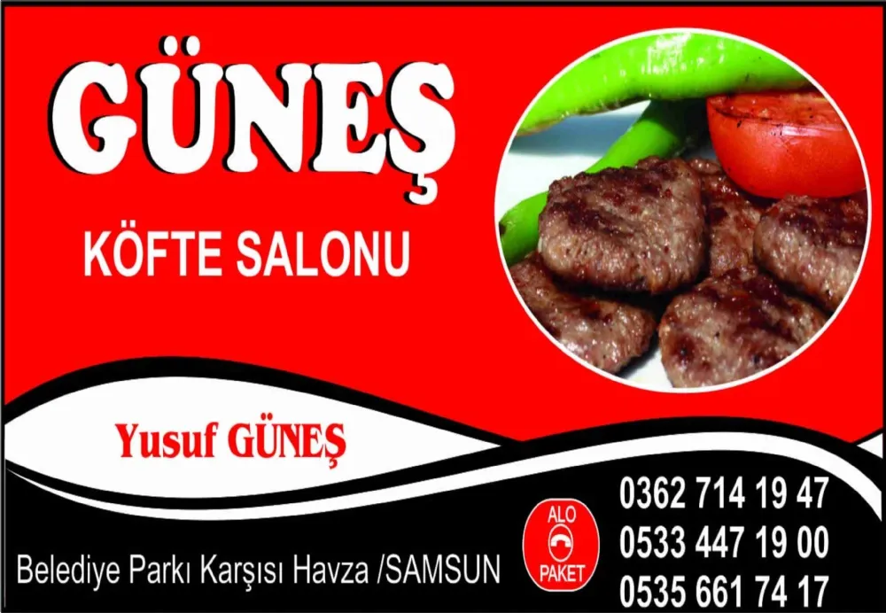 G&uuml;neş K&ouml;fte Salonu - Havza Samsun