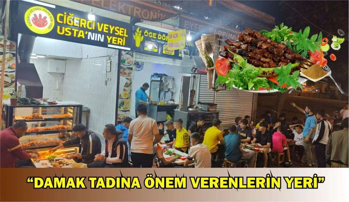 CİĞERCİ KEBAP&Ccedil;I VEYSEL USTA - Eyy&uuml;biye Şanlıurfa