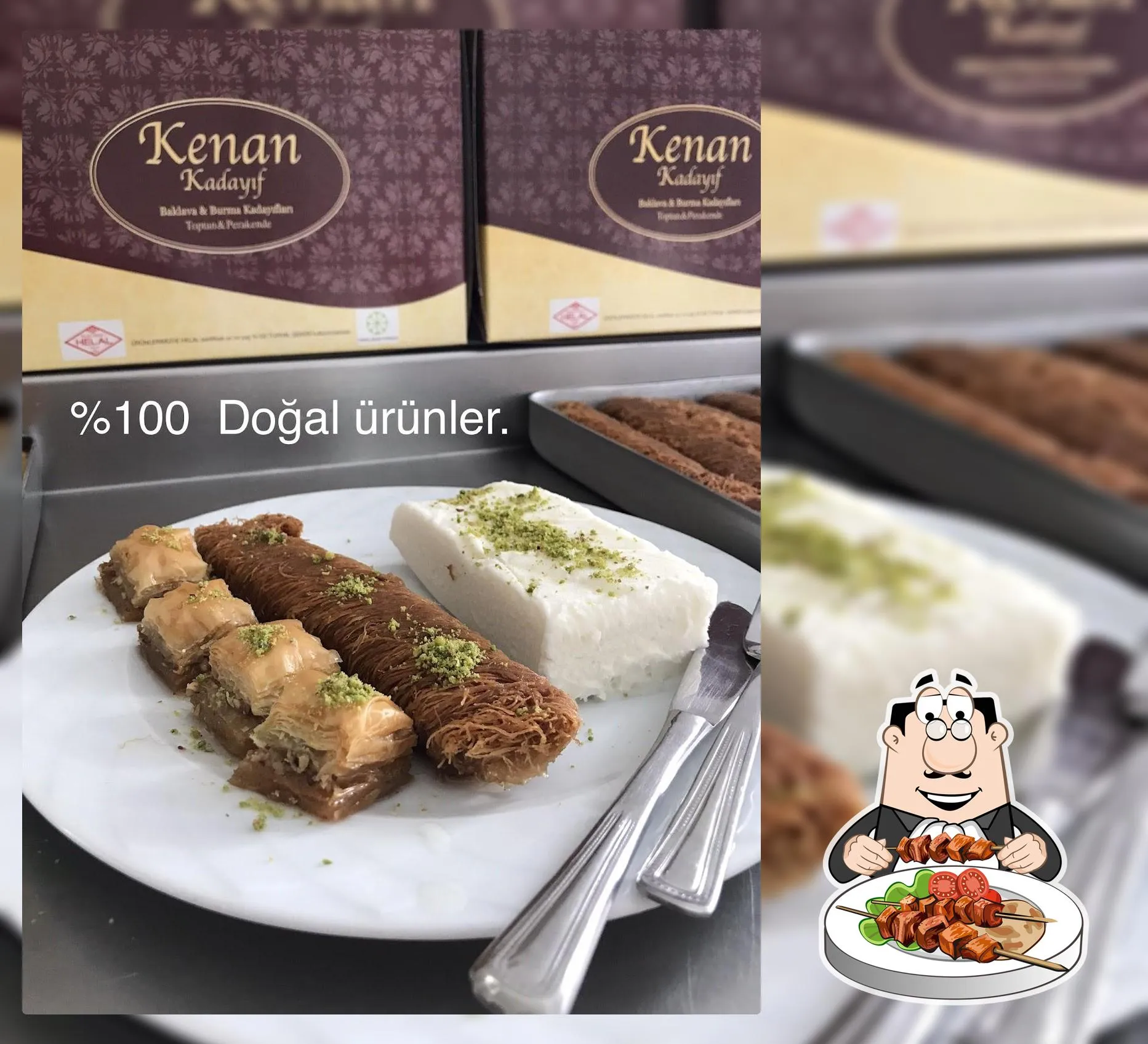 Kenan kadayıf baklava - Turhal Tokat