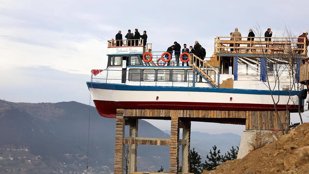 Sabacak Tekne kafe ve restoran - D&uuml;zk&ouml;y Trabzon