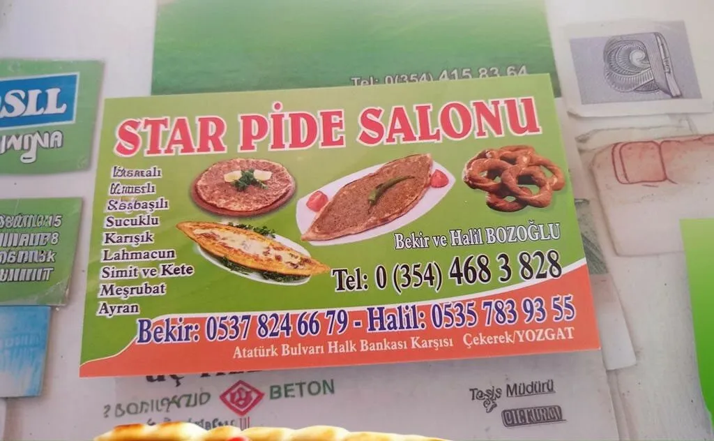 Star Pide Salonu - &Ccedil;ekerek Yozgat